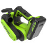 Ленточная шлифовальная машина акк. Greenworks G24BS, 24V, б/щет, 75х457мм, 259 м/мин,1х2Ач,ЗУ,коробка