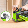 Ленточная шлифовальная машина акк. Greenworks G24BS, 24V, б/щет, 75х457мм, 259 м/мин,1х2Ач,ЗУ,коробка