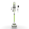 Пылесос вертикальный акк. Greenworks SV24532, 24V, б/щет, 350 Вт, 21 кПа, электрощетка, 3 насадки, LED, белый+зеленый, 1х4Ач и ЗУ