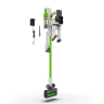 Пылесос вертикальный акк. Greenworks SV24532, 24V, б/щет, 350 Вт, 21 кПа, электрощетка, 3 насадки, LED, белый+зеленый, 1х4Ач и ЗУ