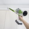 Пылесос вертикальный акк. Greenworks SV24532, 24V, б/щет, 350 Вт, 21 кПа, электрощетка, 3 насадки, LED, белый+зеленый, 1х4Ач и ЗУ
