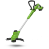 Аккумуляторный триммер Greenworks G24LT28K2, 24v, (2107107UB), 28 см, АКБ 4 А·ч и ЗУ