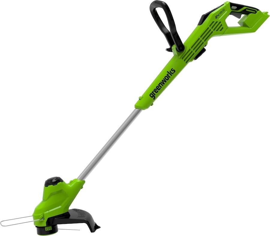 Аккумуляторный триммер Greenworks G24LT28K2, 24v, (2107107UB), 28 см, АКБ 4 А·ч и ЗУ