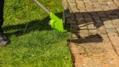 Аккумуляторный триммер Greenworks G24LT28K2, 24v, (2107107UB), 28 см, АКБ 4 А·ч и ЗУ