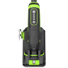 Гравер акк. Greenworks G24RT, 24V, б/щет, 6500–35000 об/мин, цанги 2,4/3,2мм, оснастка 52 шт,1х2Ач,ЗУ,сумка,коробка