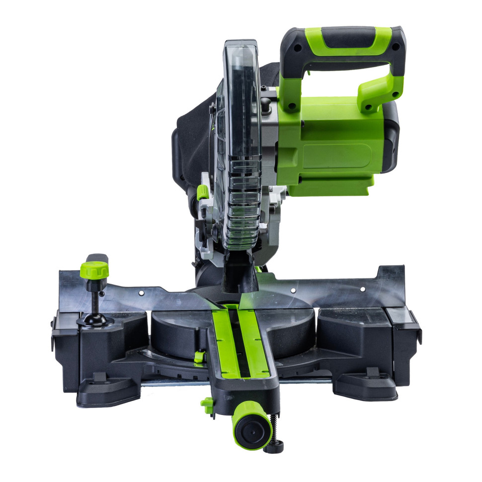 Торцовочная пила акк. Greenworks GD24MS216, 24V, б/щ, 4800 об/мин, 216x30мм,рез 65х310мм,1х2Ач,ЗУ