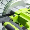 Торцовочная пила акк. Greenworks GD24MS216, 24V, б/щ, 4800 об/мин, 216x30мм,рез 65х310мм,1х2Ач,ЗУ