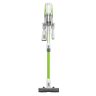 Пылесос вертикальный акк. Greenworks SV24532, 24V, б/щет, 350 Вт, 21 кПа, электрощетка, 3 насадки, LED, белый+зеленый, 1х2Ач и ЗУ 