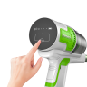 Пылесос вертикальный акк. Greenworks SV24532, 24V, б/щет, 350 Вт, 21 кПа, электрощетка, 3 насадки, LED, белый+зеленый, 1х2Ач и ЗУ 
