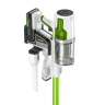 Пылесос вертикальный акк. Greenworks SV24532, 24V, б/щет, 350 Вт, 21 кПа, электрощетка, 3 насадки, LED, белый+зеленый, 1х2Ач и ЗУ 