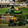 Садовый трактор Greenworks GC82LT107, 82v, 107 см (аккумуляторный райдер)