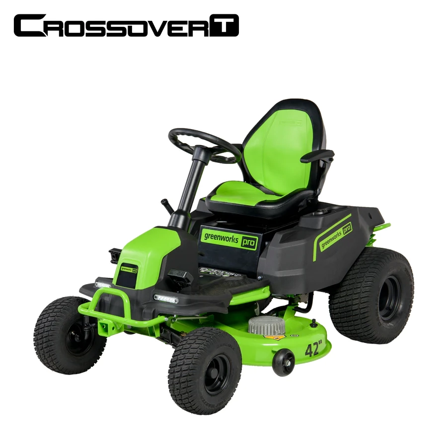 Садовый трактор Greenworks GC82LT107, 82v, 107 см (аккумуляторный райдер)