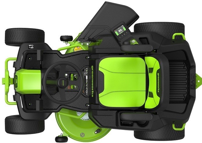 Садовый трактор Greenworks GC82LT107, 82v, 107 см (аккумуляторный райдер)