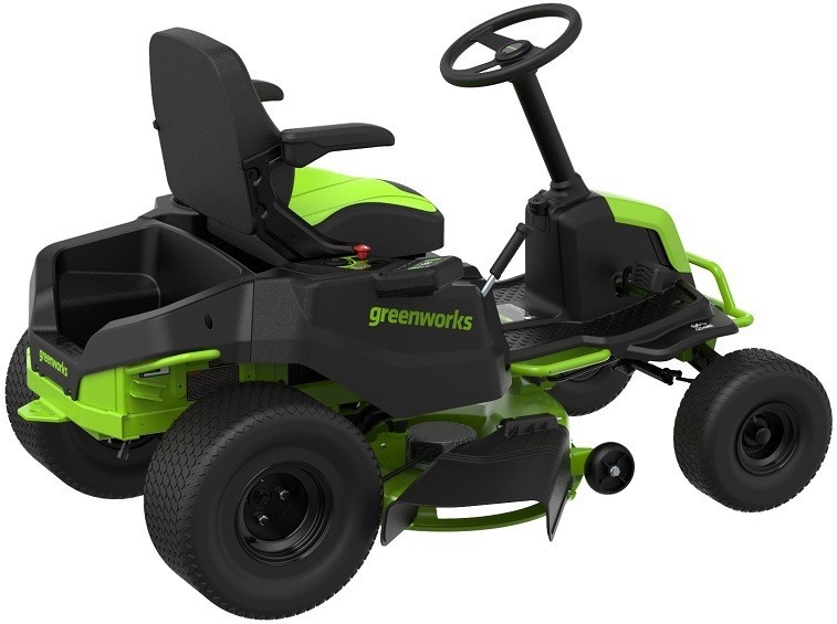 Садовый трактор Greenworks GC82LT107, 82v, 107 см (аккумуляторный райдер)
