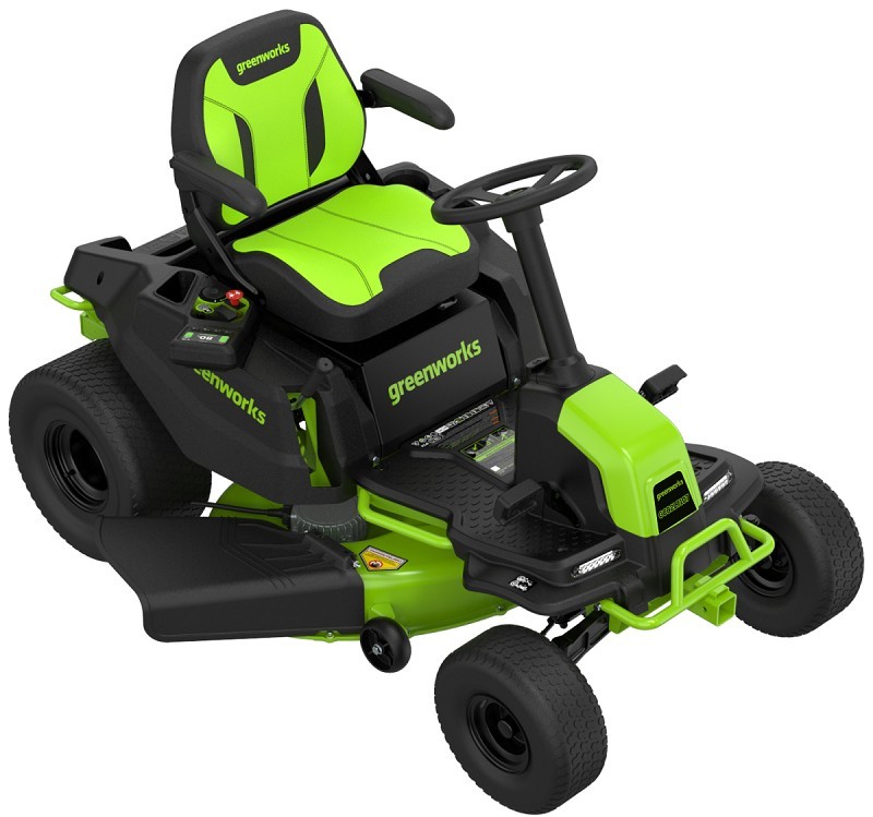 Садовый трактор Greenworks GC82LT107, 82v, 107 см (аккумуляторный райдер)