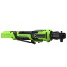 Гайковерт-трещотка акк. Greenworks GD24RW, 24V,б/щет,0-250об/мин, 1/2", 80Нм, 70 мм, без АКБ и ЗУ, сумка