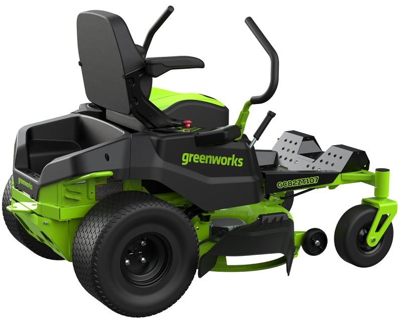 Садовый трактор Greenworks GC82ZT107, CrossoverZ Zero Turn, 82v, 107 см (аккумуляторный райдер)