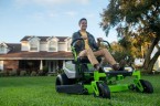 Садовый трактор Greenworks GC82ZT107, CrossoverZ Zero Turn, 82v, 107 см (аккумуляторный райдер)