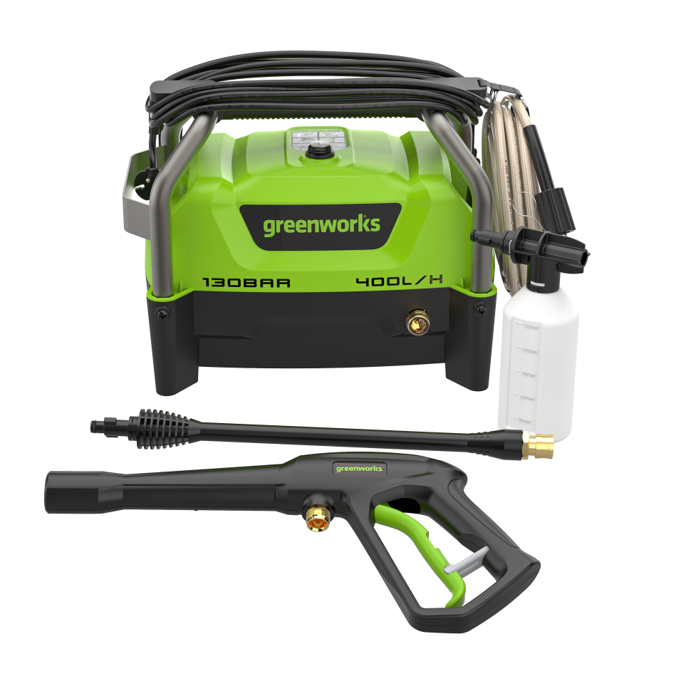 Мойка высокого давления Greenworks PW3130, 1700 Вт, 130 бар 