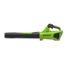 Аккумуляторная воздуходувка Greenworks G24BIIIk5, 24v, 145 км/ч, 544 м³/ч, в комплекте с АКБ 5 А·ч и ЗУ