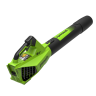 Аккумуляторная воздуходувка Greenworks G24BIIIk5, 24v, 145 км/ч, 544 м³/ч, в комплекте с АКБ 5 А·ч и ЗУ