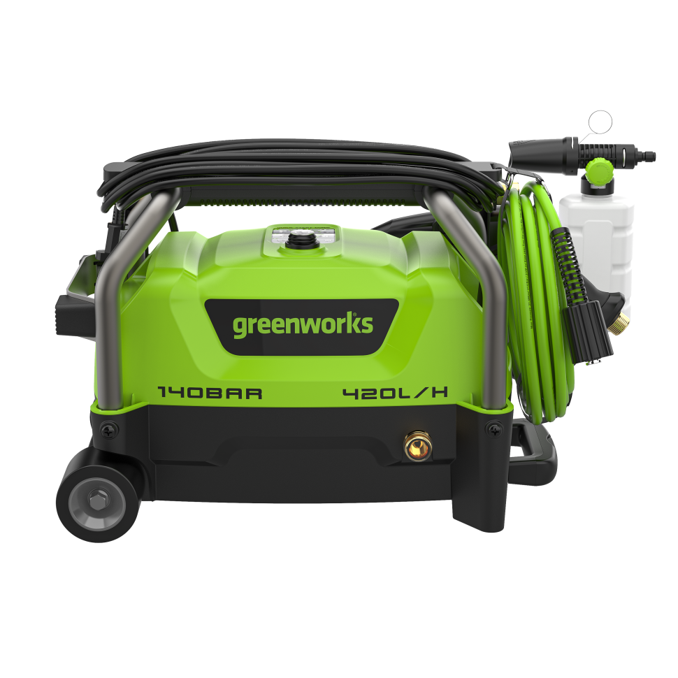 Мойка высокого давления Greenworks PW3140, 1900 Вт, 140 бар