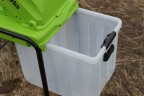 Садовый измельчитель Greenworks GACSB, 220v, 2.5 кВт с контейнером (сетевой)
