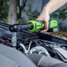 Гайковерт-трещотка Greenworks GD24RWX удлиненная, 24V, бесщеточная, 1/2", 80Нм, редуктор 170 мм, без АКБ и ЗУ с сумкой 