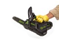 Цепная пила Greenworks GD40TCSk4 (GS110) 40v, 25 см, в комплекте с АКБ 4 А·ч и ЗУ (аккумуляторная)