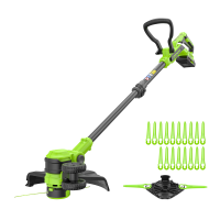 Триммер аккумуляторный Greenworks ST3002,  24V, 30 см,  без АКБ и ЗУ (ST3002A3)