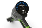  Беспроводной пылесос greenworks GD24SVk4, 24v, в комплекте с АКБ 4 А·ч и ЗУ (аккумуляторный, зеленый)