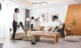 Беспроводной вертикальный пылесос greenworks GD24SV, 24v, без АКБ и ЗУ (аккумуляторный, зеленый) + 1 насадка