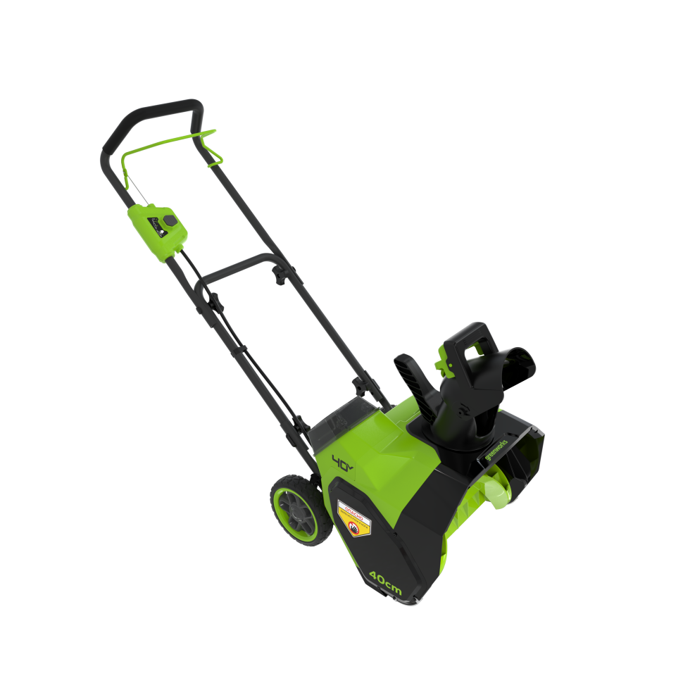 Аккумуляторный снегоуборщик Greenworks G40ST40, 40v, 40 см, 1.4 кВт (1,9 л.с), без АКБ и ЗУ