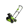 Аккумуляторный снегоуборщик Greenworks G40ST40k4, 40v, 40 см, 1.4 кВт (1,9 л.с), в комплекте с АКБ 4 А·ч и ЗУ