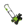 Аккумуляторный снегоуборщик Greenworks G40ST40k4, 40v, 40 см, 1.4 кВт (1,9 л.с), в комплекте с АКБ 4 А·ч и ЗУ