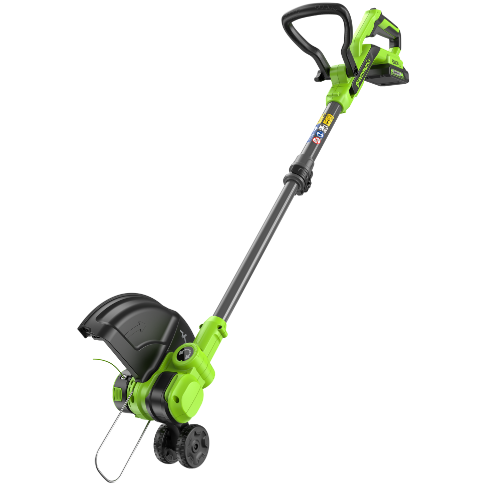 Триммер Greenworks G24LT301, 24v, 30 см, ø 1.6 мм, без АКБ и ЗУ (аккумуляторный)