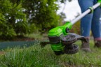 Триммер Greenworks G24LT301, 24v, 30 см, ø 1.6 мм, без АКБ и ЗУ (аккумуляторный)