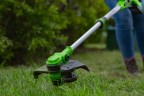 Триммер Greenworks G24LT301, 24v, 30 см, ø 1.6 мм, без АКБ и ЗУ (аккумуляторный)