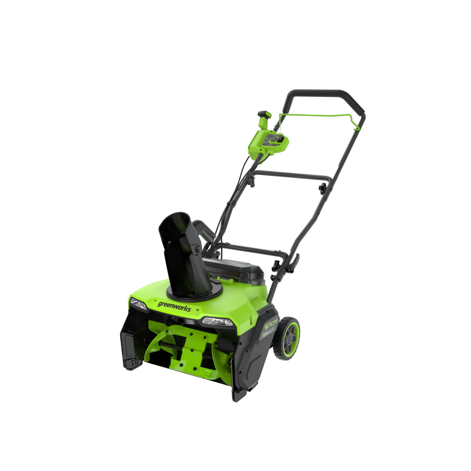 Аккумуляторный снегоуборщик Greenworks GD40STX2, 40v, 51 см, 1.8 кВт (2,45 л.с.), без АКБ и ЗУ 