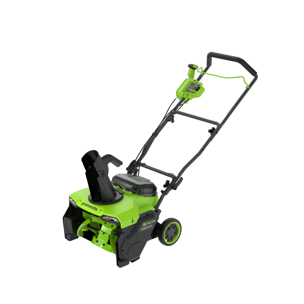 Аккумуляторный снегоуборщик Greenworks GD40STX2, 40v, 51 см, 1.8 кВт (2,45 л.с.), без АКБ и ЗУ 