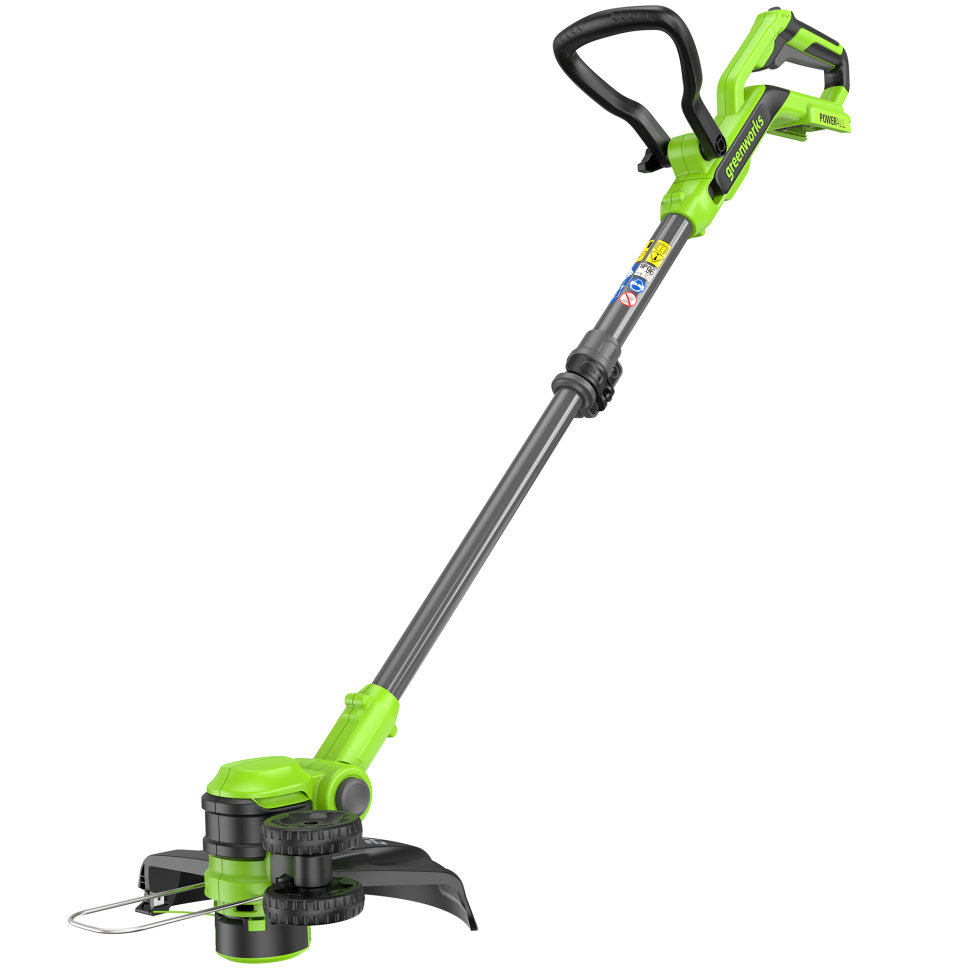 Триммер Greenworks G24LT301, 24v, 30 см, ø 1.6 мм с 1хАКБ 2А и ЗУ (аккумуляторный)