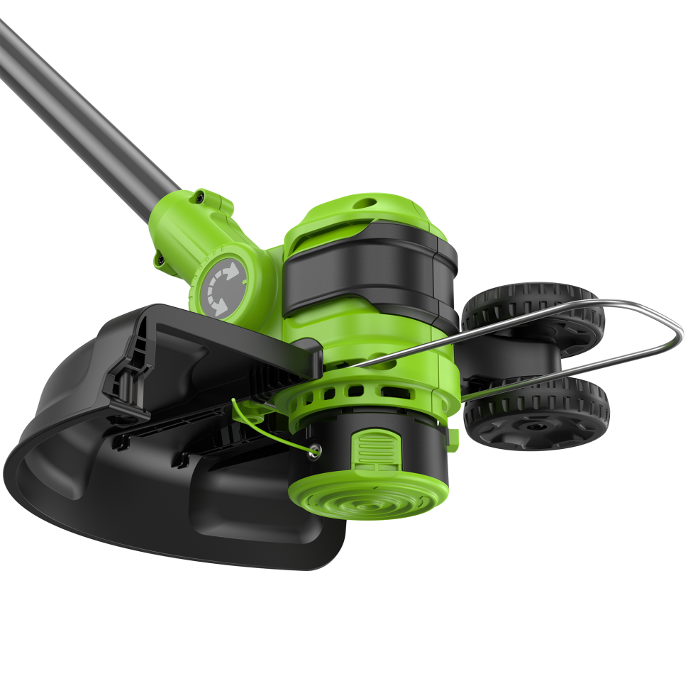 Триммер Greenworks G24LT301, 24v, 30 см, ø 1.6 мм с 1хАКБ 2А и ЗУ (аккумуляторный)