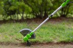 Триммер Greenworks G24LT301, 24v, 30 см, ø 1.6 мм с 1хАКБ 2А и ЗУ (аккумуляторный)