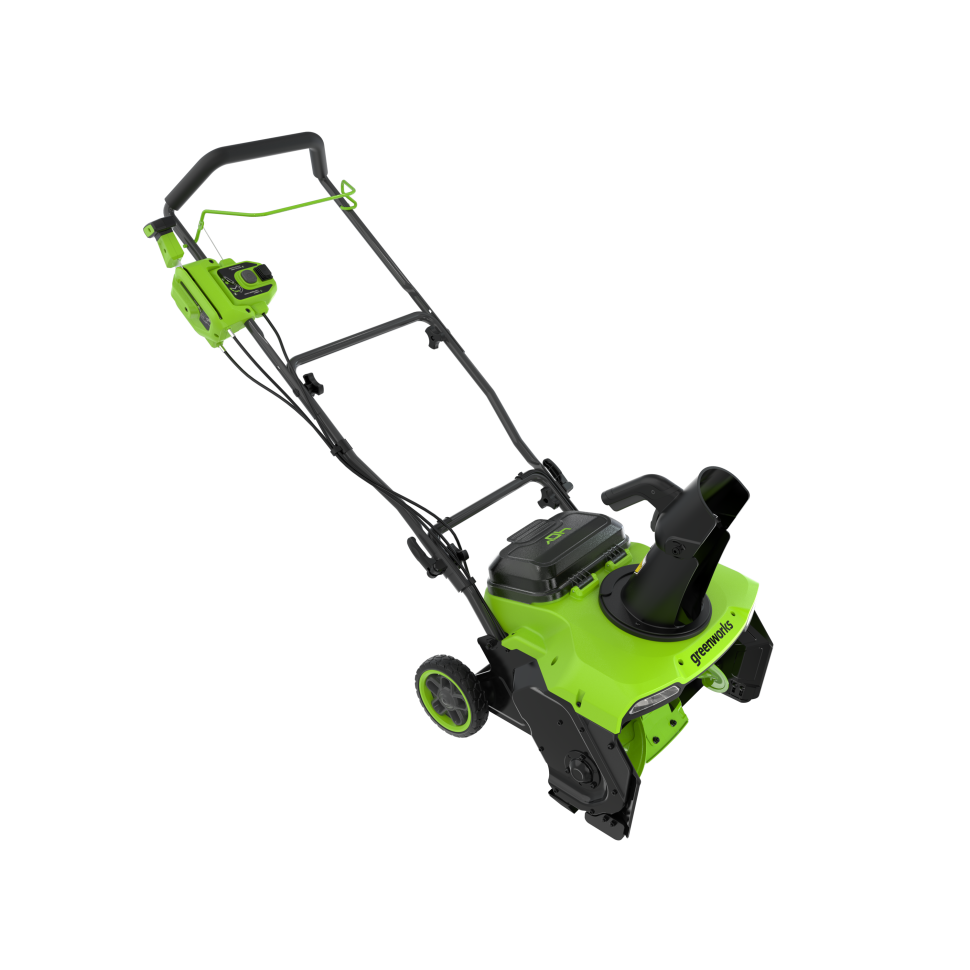 Аккумуляторный снегоуборщик Greenworks GD40STX2k4, 40v, 51 см, 1.8 кВт (2,45 л.с.), в комплекте АКБ 4 А·ч и ЗУ 2А