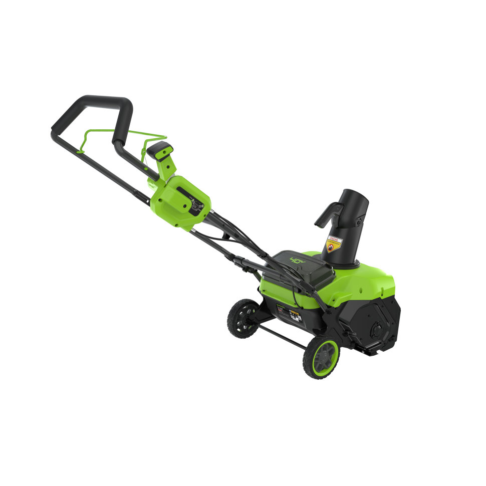 Аккумуляторный снегоуборщик Greenworks GD40STX2k4, 40v, 51 см, 1.8 кВт (2,45 л.с.), в комплекте АКБ 4 А·ч и ЗУ 2А