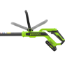 Триммер аккумуляторный Greenworks ST3002,  24V, 30 см,  c 1хАКБ 2Ач и ЗУ