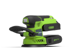 Орбитальная (эксцентриковая) шлиф машинка Greenworks G24ROS, 24v, без АКБ и ЗУ (аккумуляторная)