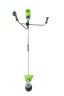 Триммер Greenworks GD82BCBk2 Gen 2, 82v, 45 см, в комплекте с АКБ 2.5 А·ч и ЗУ (аккумуляторный, нож)