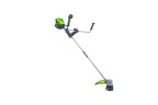 Триммер Greenworks GD82BCBk5 Gen 2, 82v, 45 см, в комплекте с АКБ 5 А·ч и ЗУ (аккумуляторный, нож)