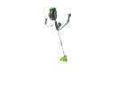 Триммер Greenworks GD82BCBk5 Gen 2, 82v, 45 см, в комплекте с АКБ 5 А·ч и ЗУ (аккумуляторный, нож)